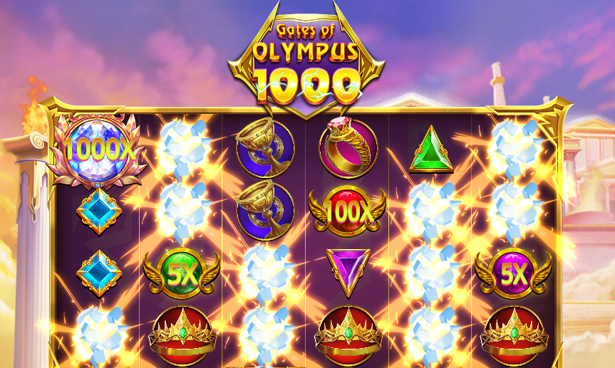 Игровой автомат Gates of Olympus 1000